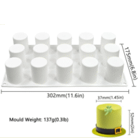 Tall Cylinder Mousse Cake Silicone Baking Pan - Cake Tools - Baking Tools & Equipments - Product Detail