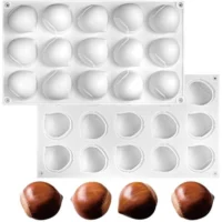 Chestnut Shape Mousse Cake Silicone Baking Pan - Cake Tools - Baking Tools & Equipments - Full View