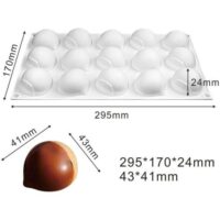 Chestnut Shape Mousse Cake Silicone Baking Pan - Cake Tools - Baking Tools & Equipments - Close-up View