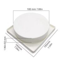 Round Disc Shape Mousse Cake Silicone Baking Pan - Cake Tools - Baking Tools & Equipments - Full View