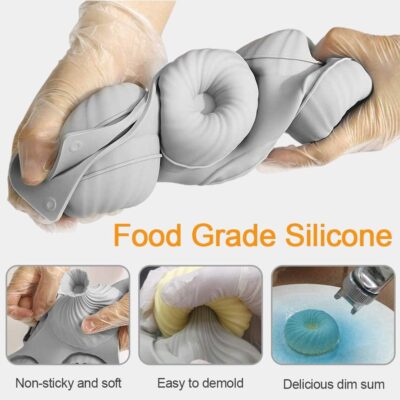 Spiral Mousse Cake Silicone Baking Pan - Cake Tools - Baking Tools & Equipments - Showing Size