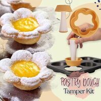 Pastry Dough Tamper Kit - Cake Tools - Cake Decorating Tools - Showing Size