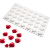 Mini Hearts Mousse Cake Silicone Baking Pan 1 - Cake Tools - Cake Baking Pans - Full View