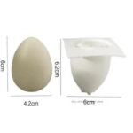 Egg Shape Mousse Cake Silicone Baking Pan - Cake Tools - Baking Tools & Equipments - Showing Size
