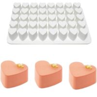 Mini Hearts Mousse Cake Silicone Baking Pan - Cake Tools - Baking Tools & Equipments - Product Detail