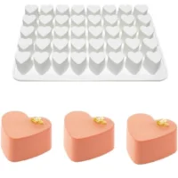 Mini Hearts Mousse Cake Silicone Baking Pan - Cake Tools - Baking Tools & Equipments - Product Detail