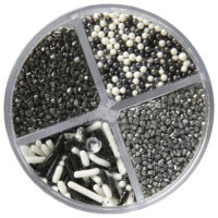 Wilton Silver and Black Sprinkle Mix, 3.8 oz. - Wilton - Sprinkles - Product Detail