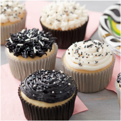 Wilton Silver and Black Sprinkle Mix, 3.8 oz. - Wilton - Sprinkles - On Display