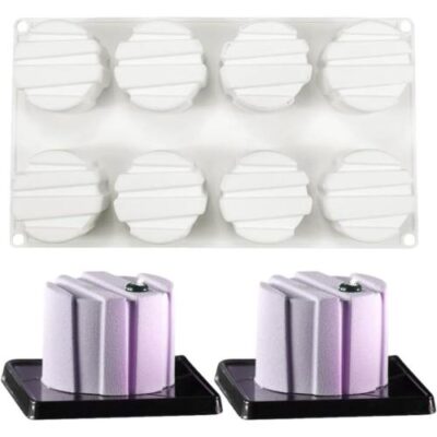 Cylinder Square Shape Mousse Cake Silicone Baking Pan - Cake Tools - Baking Tools & Equipments - On Display