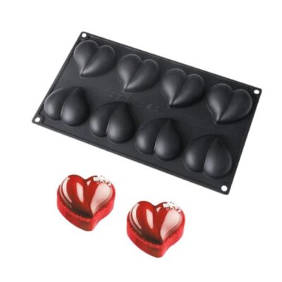 Twisted Heart Mousse Cake Silicone Baking Pan - Cake Tools - Baking Tools & Equipments - Product Detail
