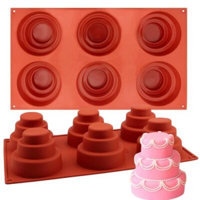 3 Tier Mini Mousse Cake Silicone Baking Pan - Cake Tools - Baking Tools & Equipments - Product Detail