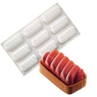 Twisted Mousse Cake Silicone Baking Pan - Cake Tools - Baking Tools & Equipments - Close-up View