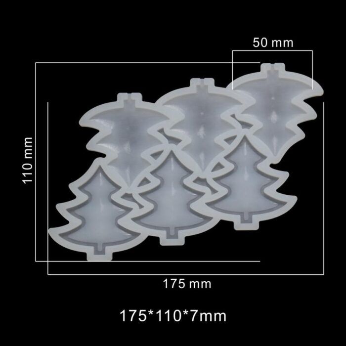 Christmas Tree Lollipop Silicone Mold - Cake Tools - Baking Tools & Equipments - Full View