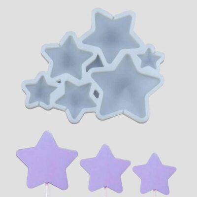 Star Shape Lollipop Silicone Mould - Cake Tools - Baking Tools & Equipments - On Display