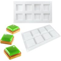 Square Shape Mousse Cake Silicone Baking Pan - Cake Tools - Baking Tools & Equipments - Product Detail