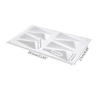 Triangular Shape Mousse Cake Silicone Baking - Cake Tools - Baking Tools & Equipments - Showing Size