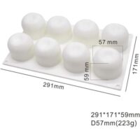 Apple Fruit Mousse Cake Silicone Baking Pan - Cake Tools - Baking Tools & Equipments - Close-up View