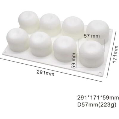 Apple Fruit Mousse Cake Silicone Baking Pan - Cake Tools - Baking Tools & Equipments - Close-up View