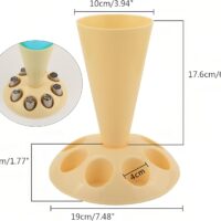 Piping Bag Nozzle Stand Holder - Cake Tools - Cake Decorating Tools - Full View