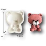 Teddy Bear Fondant Silicone Mould - Cake Tools - Silicone Moulds - Product Detail