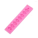 Leaf Clover Fondant Silicone Mould - Cake Tools - Silicone Moulds - Full View
