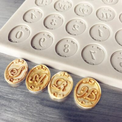 Alphabet Letters Fondant Silicone Mould - Cake Tools - Silicone Moulds - Full View