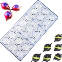 21 Cavity Lemon Polycarbonate Chocolate Mould - Cake Tools - Polycarbonate Moulds - Product Detail