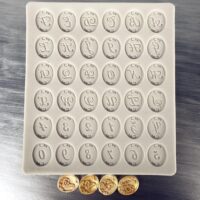 Alphabet Letters Fondant Silicone Mould - Cake Tools - Silicone Moulds - On Display