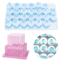 Alphabet Upper letters plunger cutters - Cake Tools - Plungers & Cutters - Product Detail