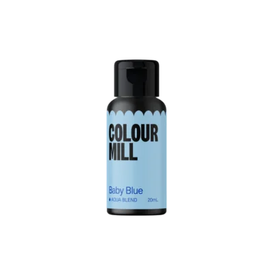Colour Mill Baby Blue – Water Based Food Colouring 20ml - Colour Mill - Water Based Food Coloring - Full View