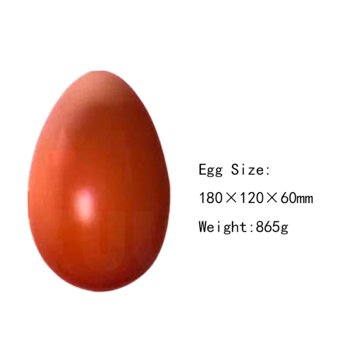 Easter Egg Shape Polycarbonate Chocolate Mould - Cake Tools - Polycarbonate Moulds - Showing Size