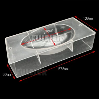 Easter Egg Shape Polycarbonate Chocolate Mould - Cake Tools - Polycarbonate Moulds - On Display