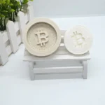 Bitcoin Fondant Silicone Mould - Cake Tools - Silicone Moulds - Full View