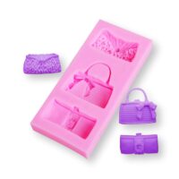 Barbie Hand Bags Fondant Silicone Mould - Cake Tools - Silicone Moulds - Close-up View