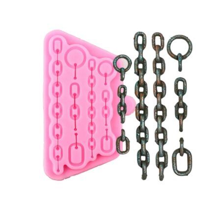 Chains Fondant Silicone Mould - Cake Tools - Silicone Moulds - On Display