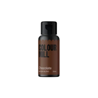 Colour Mill Chocolate – Water Based Food Colouring 20ml - Colour Mill - Water Based Food Coloring - Showing Size