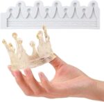 Crown Fondant Silicone Mould