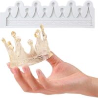 Crown Fondant Silicone Mould