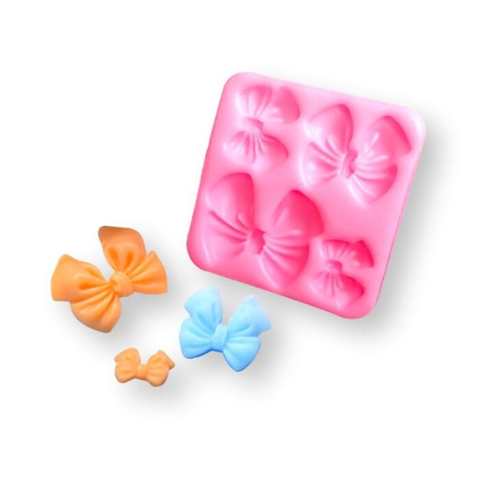 Bow Fondant Silicone Mould - Cake Tools - Silicone Moulds - On Display