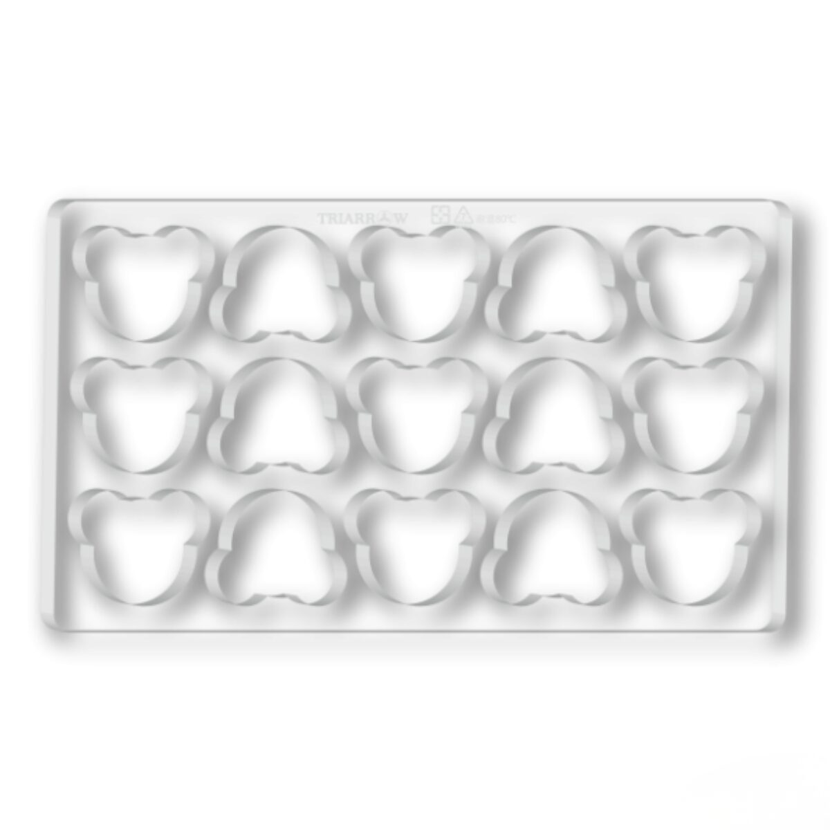 Dacquoise Cake Acrylic Cookie Mold Macaroon French dessert (Bear) Dacquoise Cake Acrylic Cookie Mold Macaroon French dessert (Bear)