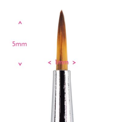 Sweet Sticks DETAIL ROUND BRUSH #0/3 - Sweet Sticks - Cake Decorating Tools - Close-up View