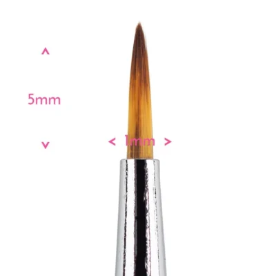 Sweet Sticks DETAIL ROUND BRUSH #0/3 - Sweet Sticks - Cake Decorating Tools - Close-up View
