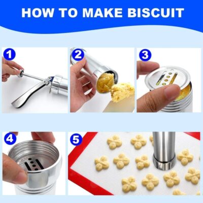 Extruder Cookie Press Machine Gunhow to use