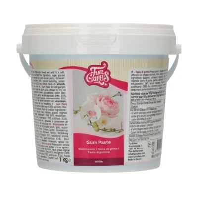 FunCakes White Gum Paste, 1kg - FunCakes - Cake Decorating Tools - Showing Size