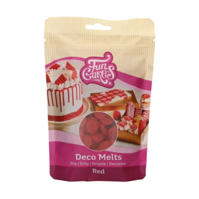 FunCakes Deco Candy Melts Red - FunCakes - Candy melts - Showing Size