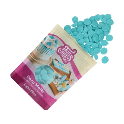 FunCakes Deco Candy Melts Light Blue - FunCakes - Cake Decorating Tools - Showing Size