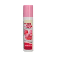 FunCakes Velvet Spray Pink 100ml - FunCakes - Cake Decorating Tools - Close-up View