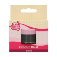 FunCakes Colour Dust Black 1.5g - FunCakes - Cake Decorating Tools - Close-up View
