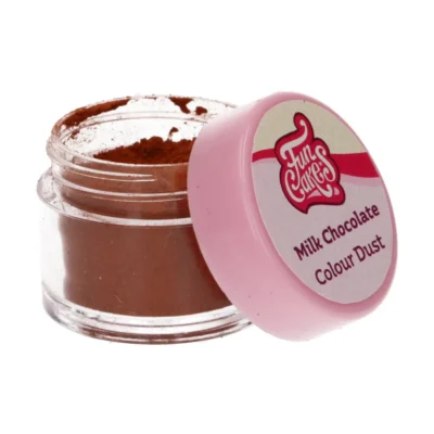 FunCakes Colour Dust Milk Chocolate 1.5g - FunCakes - Cake Decorating Tools - Close-up View