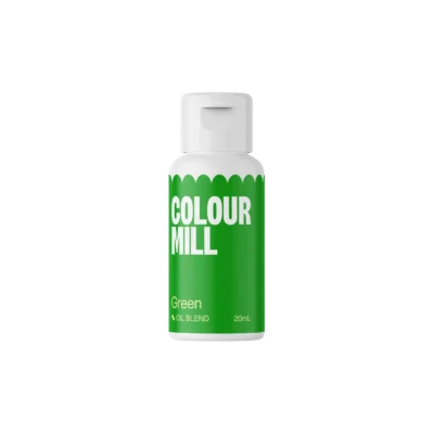 Colour Mill Green – Oil Based Food Colouring 20ml - Colour Mill - Oil Based Food Coloring-Candy Colors - Close-up View